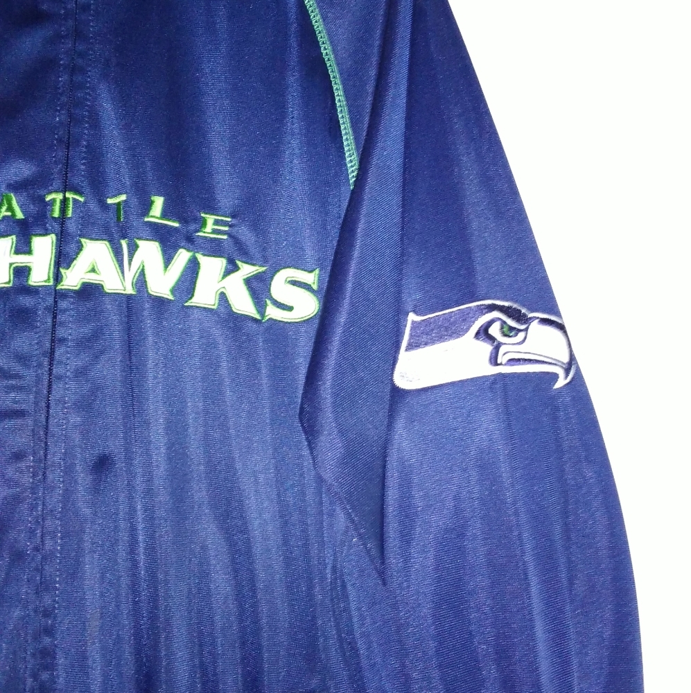 NFL Team Apparel Seattle Seahawks Zip Jacket - Picture 4 of 10